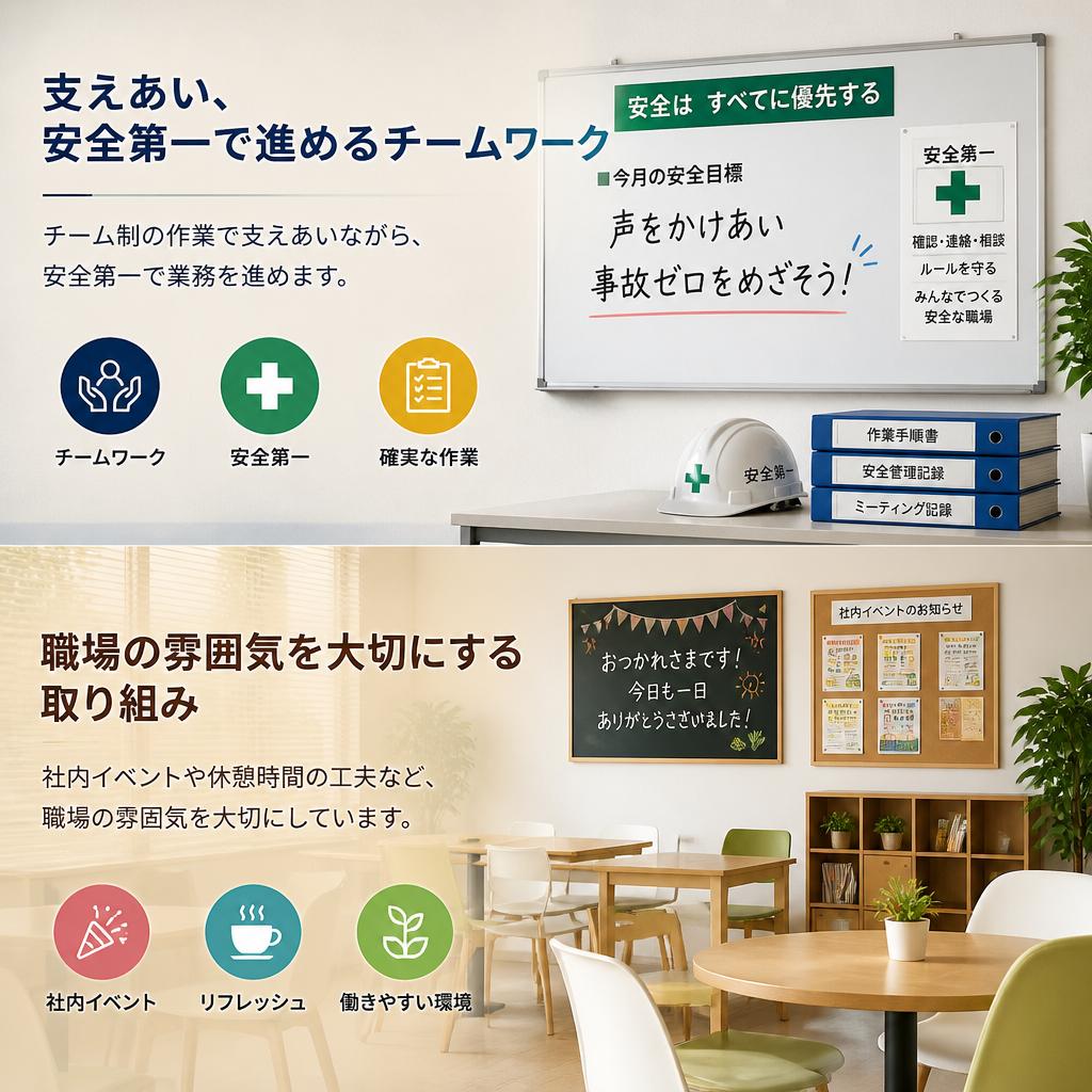 働きやすい職場環境