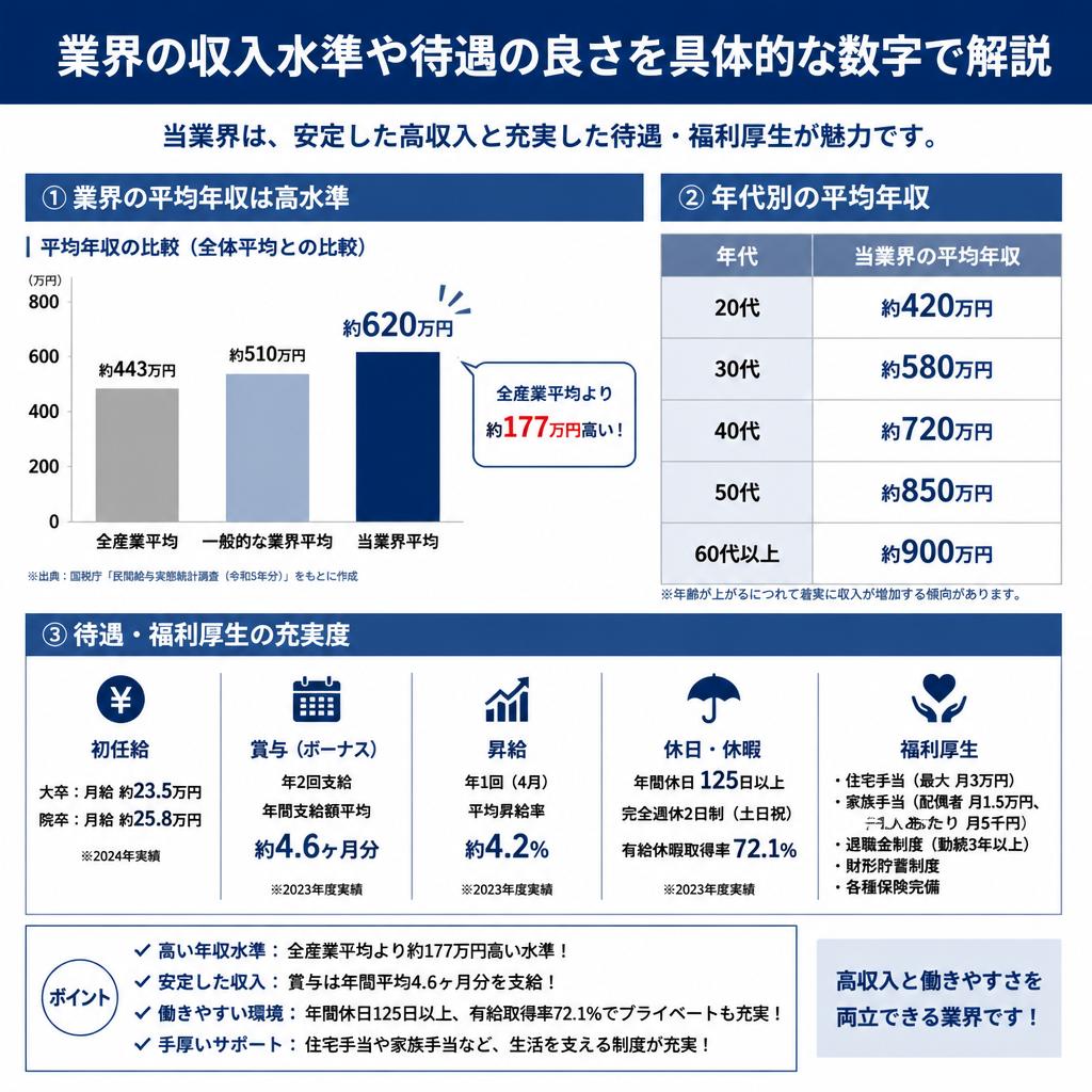 高収入を得られる理由