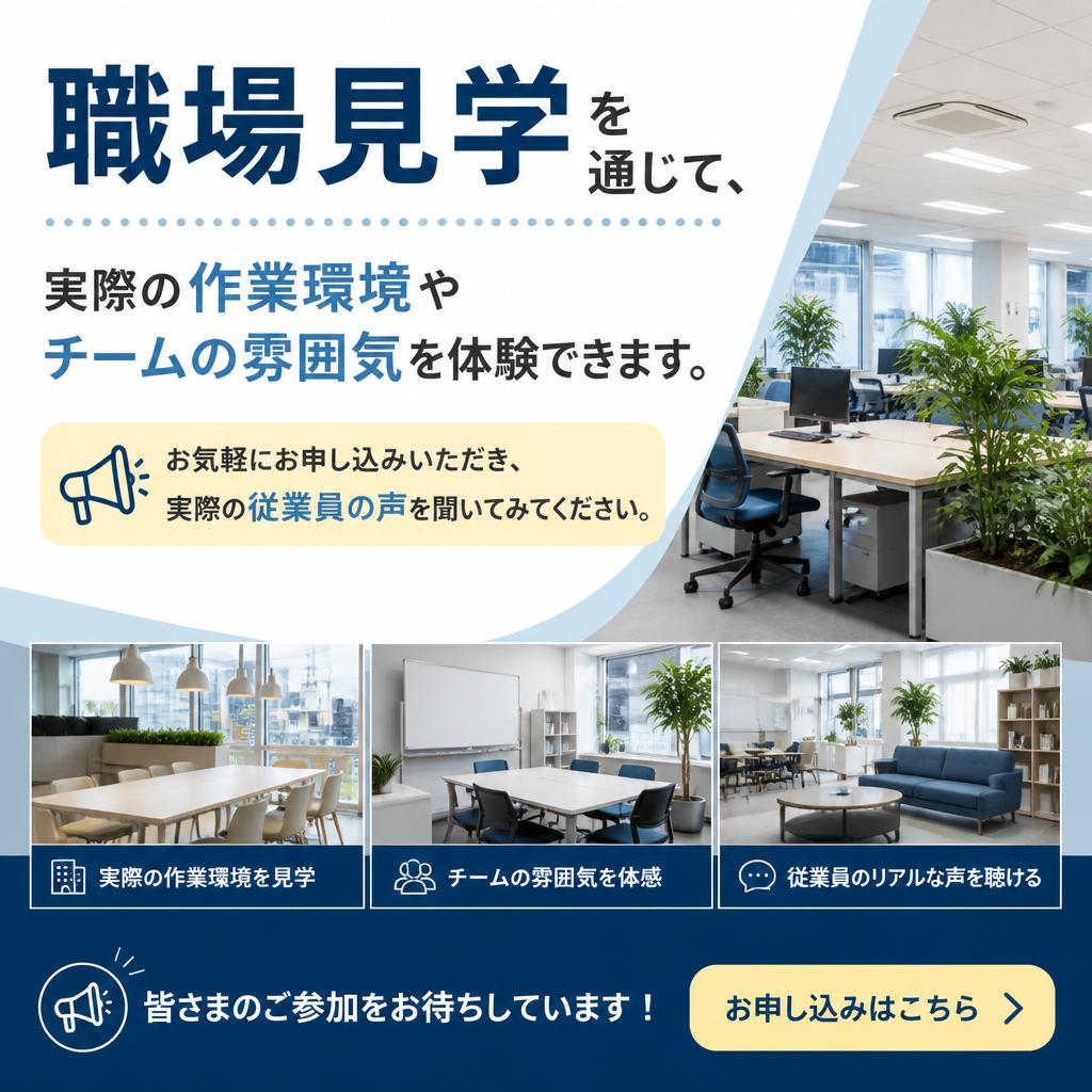 5. 職場見学のご案内