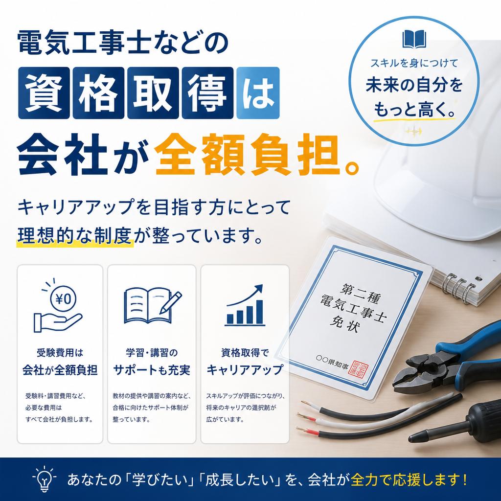 資格取得支援の充実