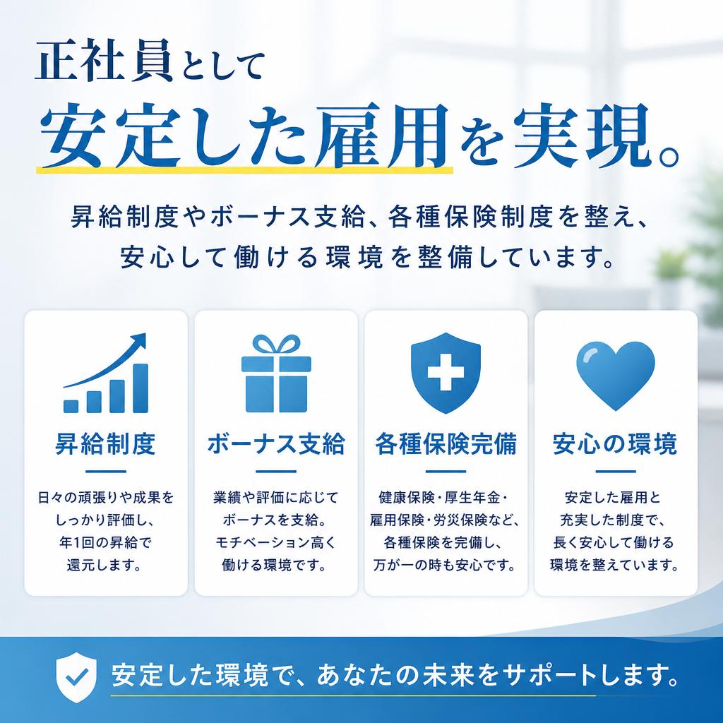 労働条件の充実