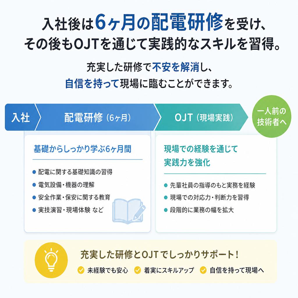 充実した研修制度