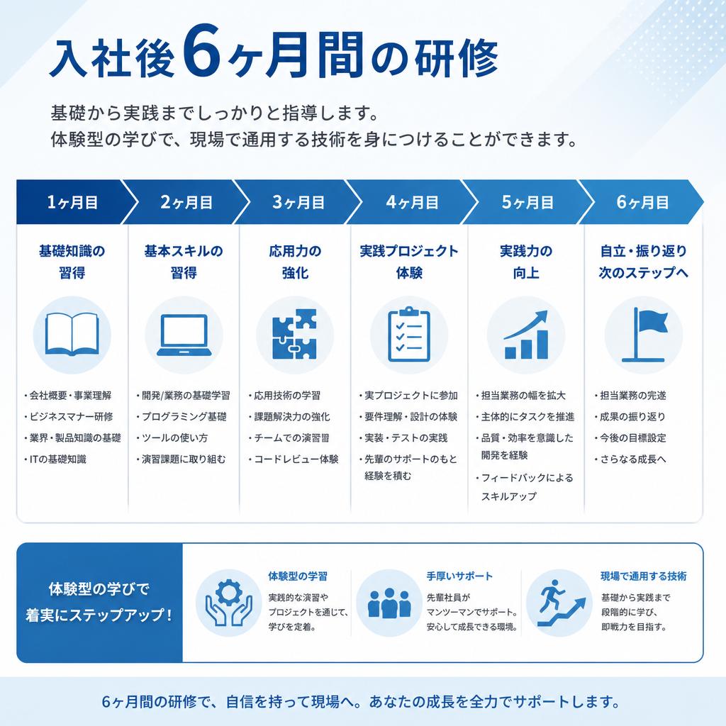 充実した教育制度で安心して学べる