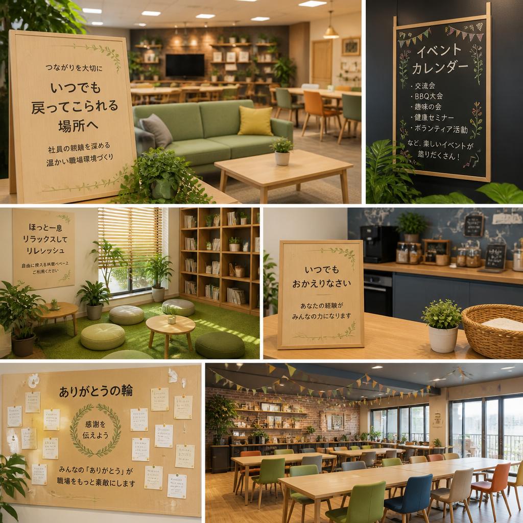 温かい職場の雰囲気