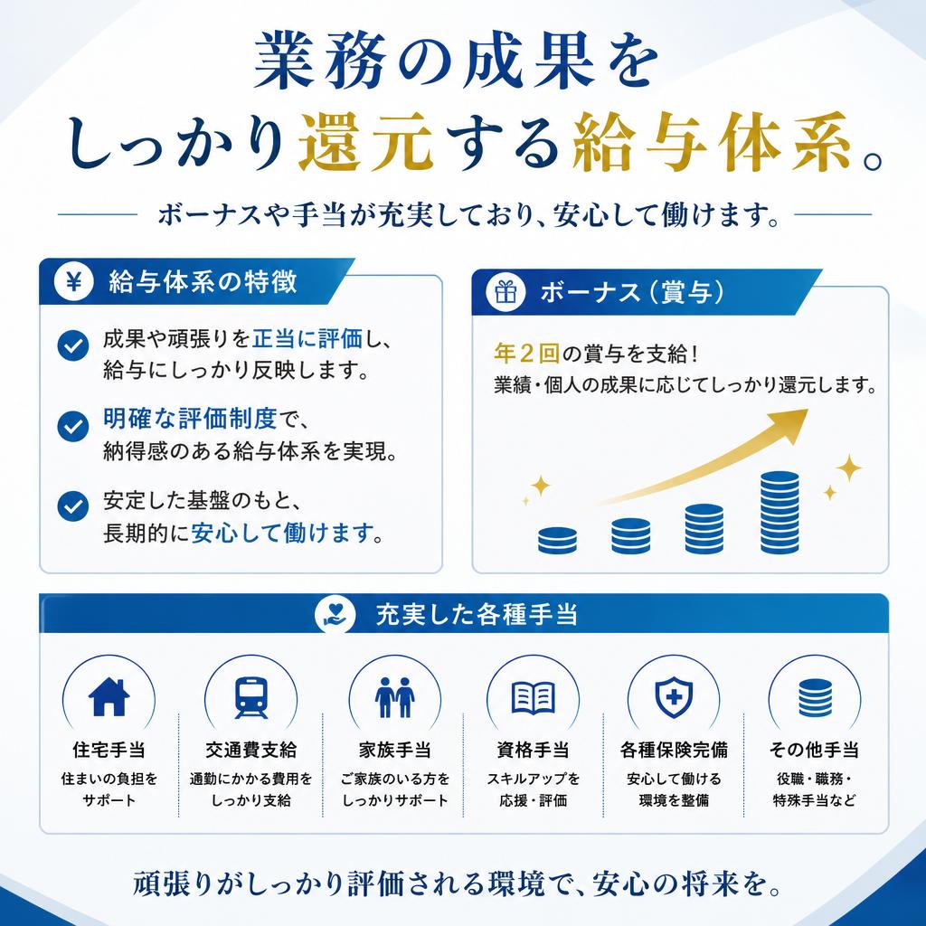 安定した収入
