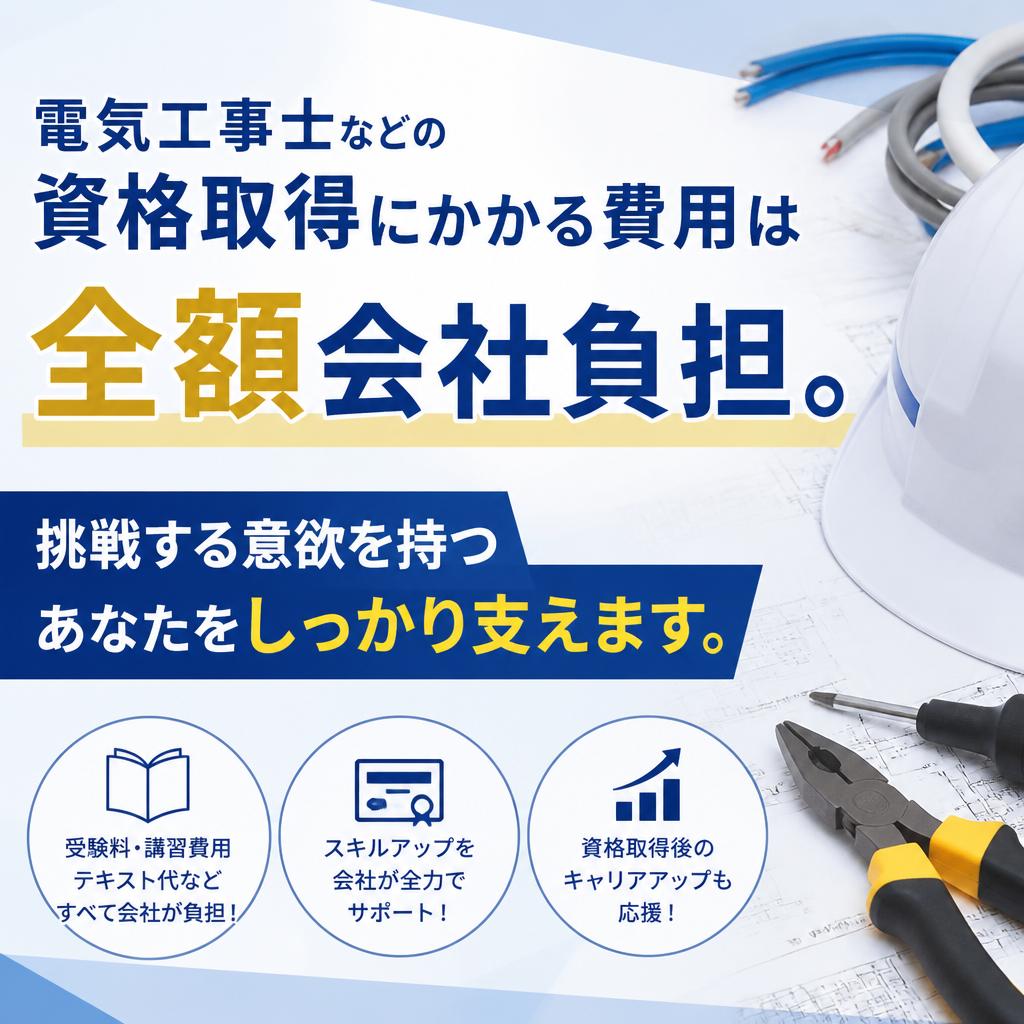 資格取得支援でスキルを獲得