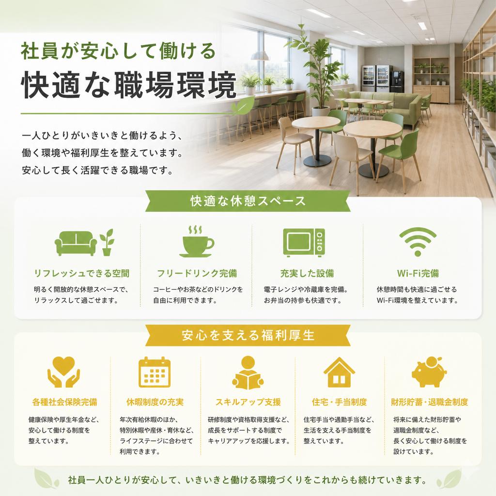 快適な職場環境