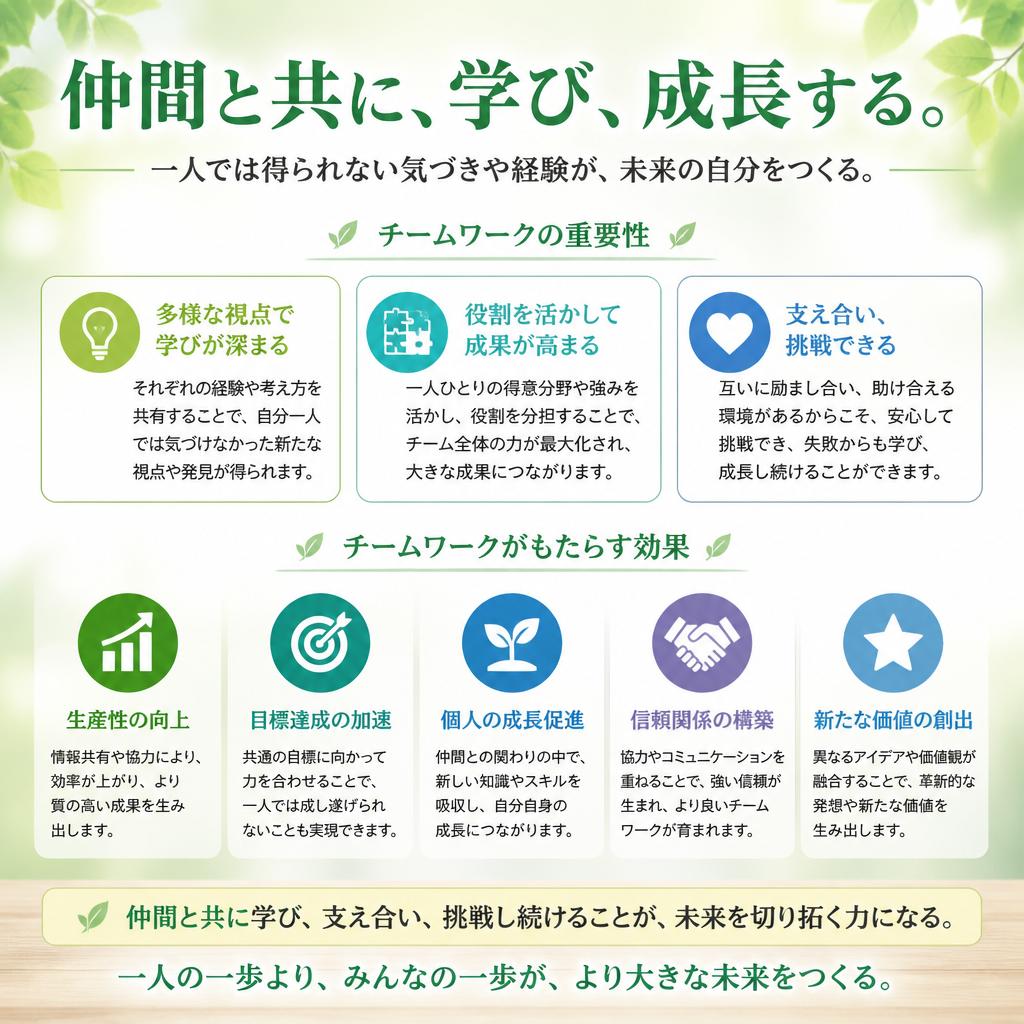 チームでの育成