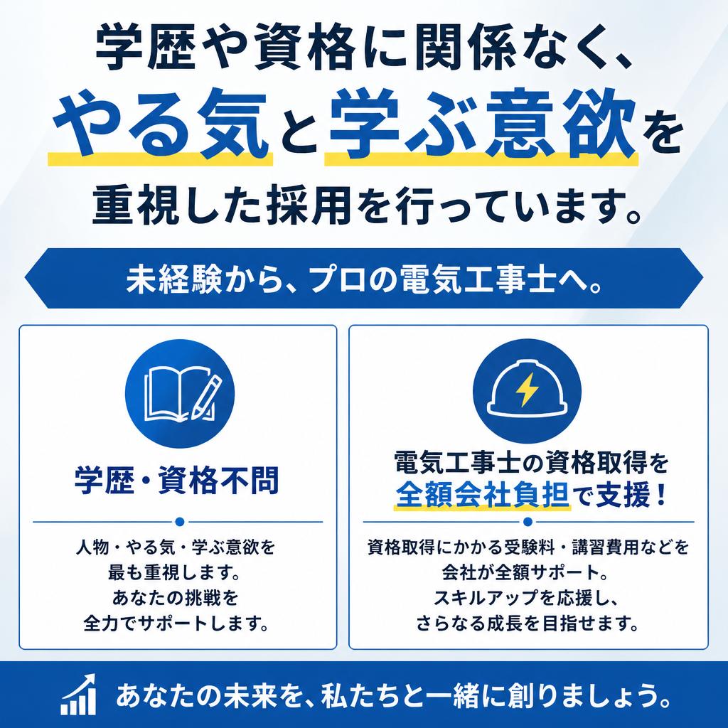 資格なしでも歓迎