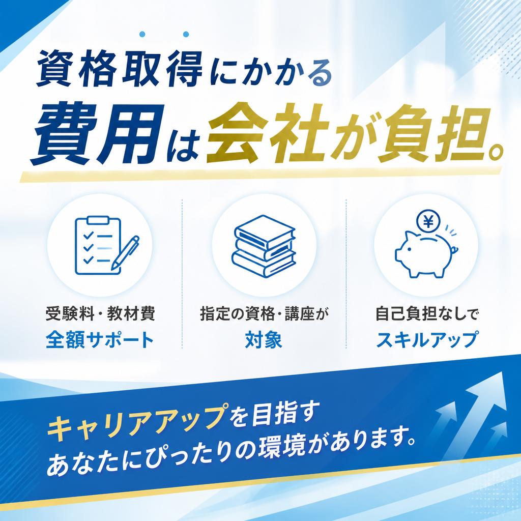 スキルアップを全力サポート