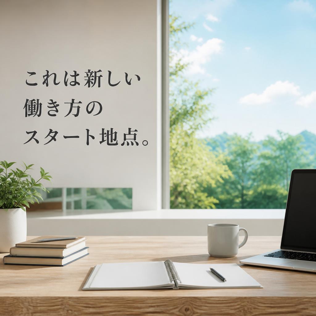 これは新しい働き方のスタート地点。