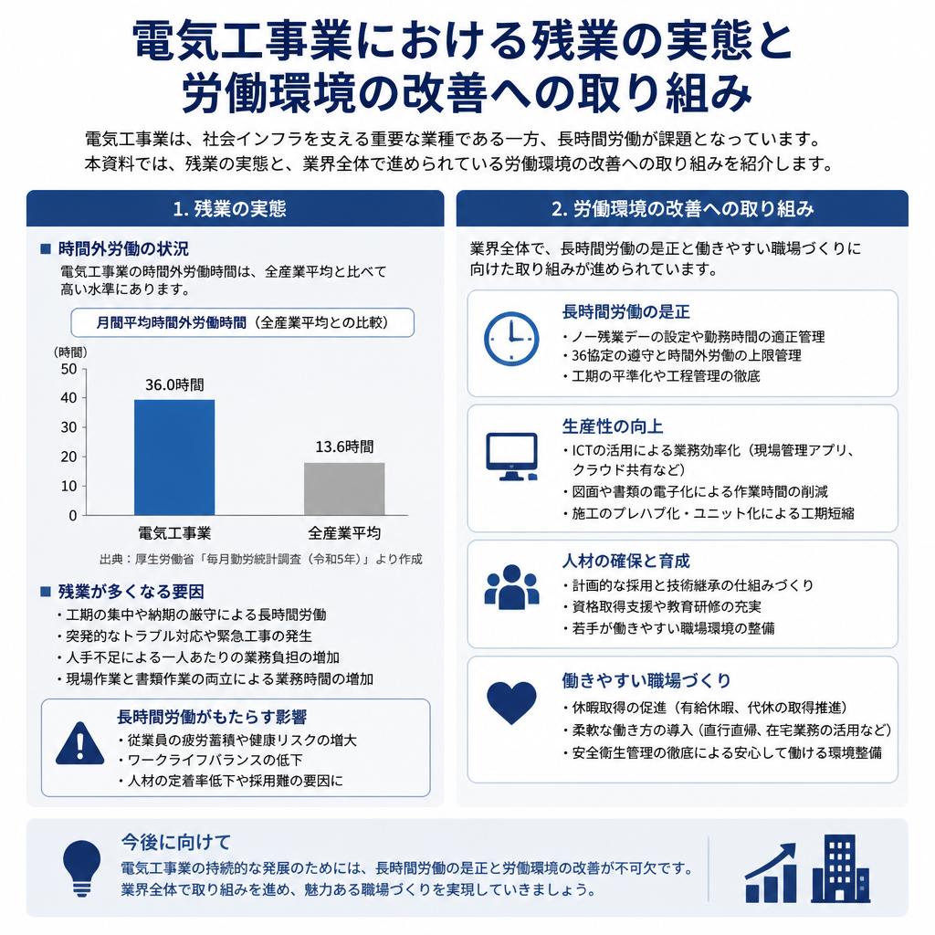 残業少なめの働き方