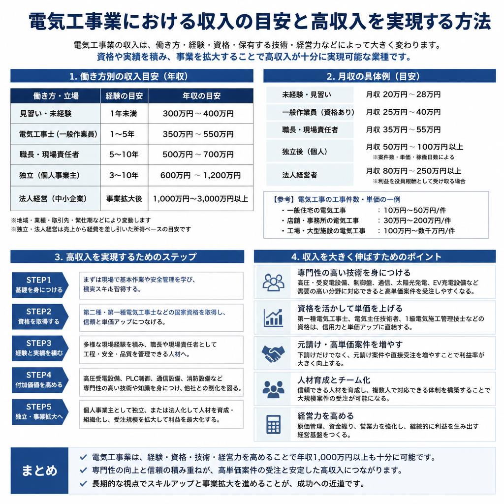高収入を実現する給与体系
