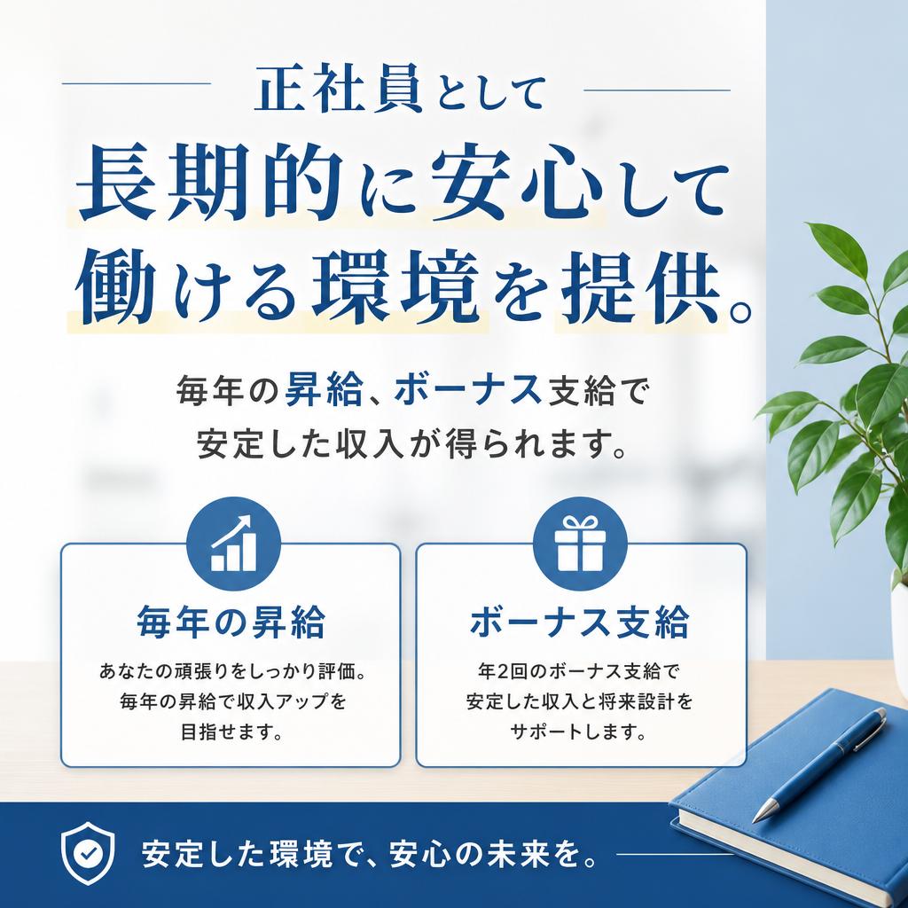 安定した職業人生