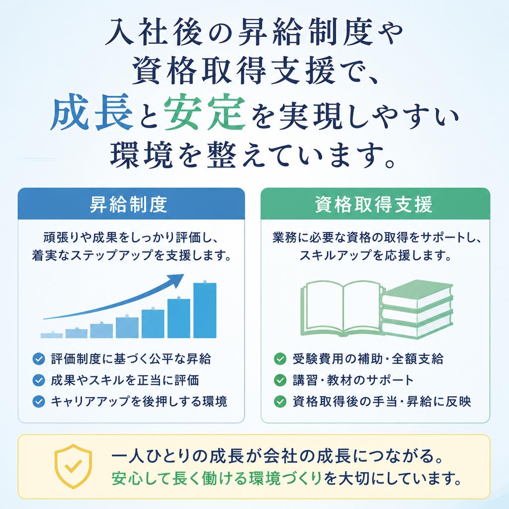 4. 明確なキャリアアップ制度