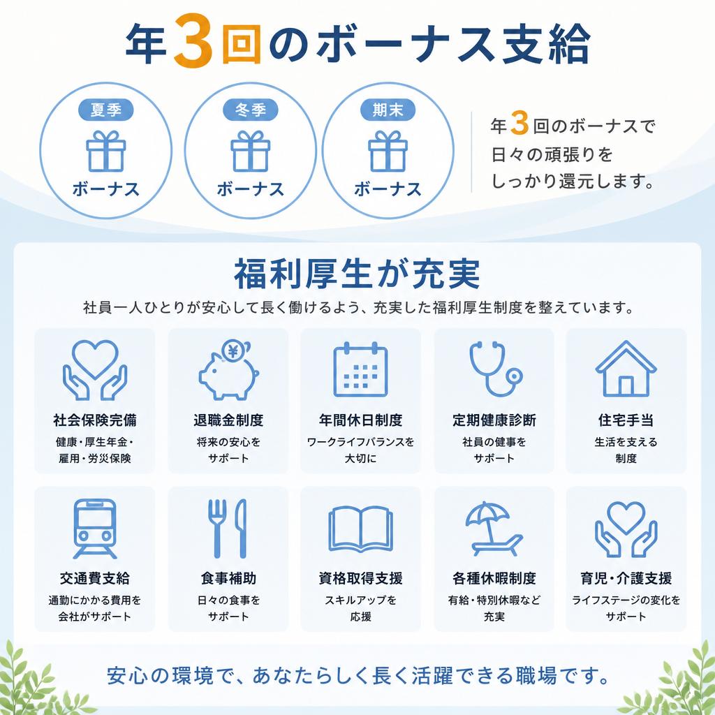 5. 働きやすい労働環境