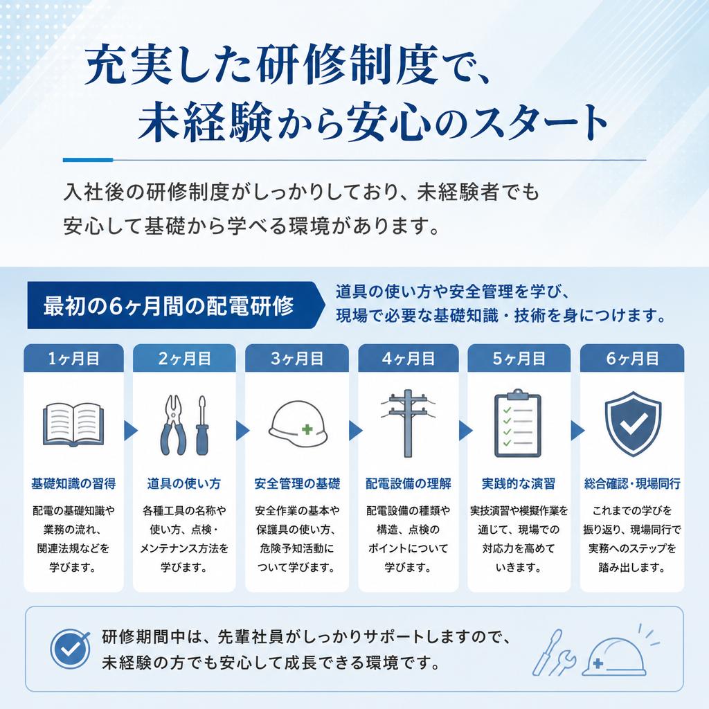 充実した研修制度