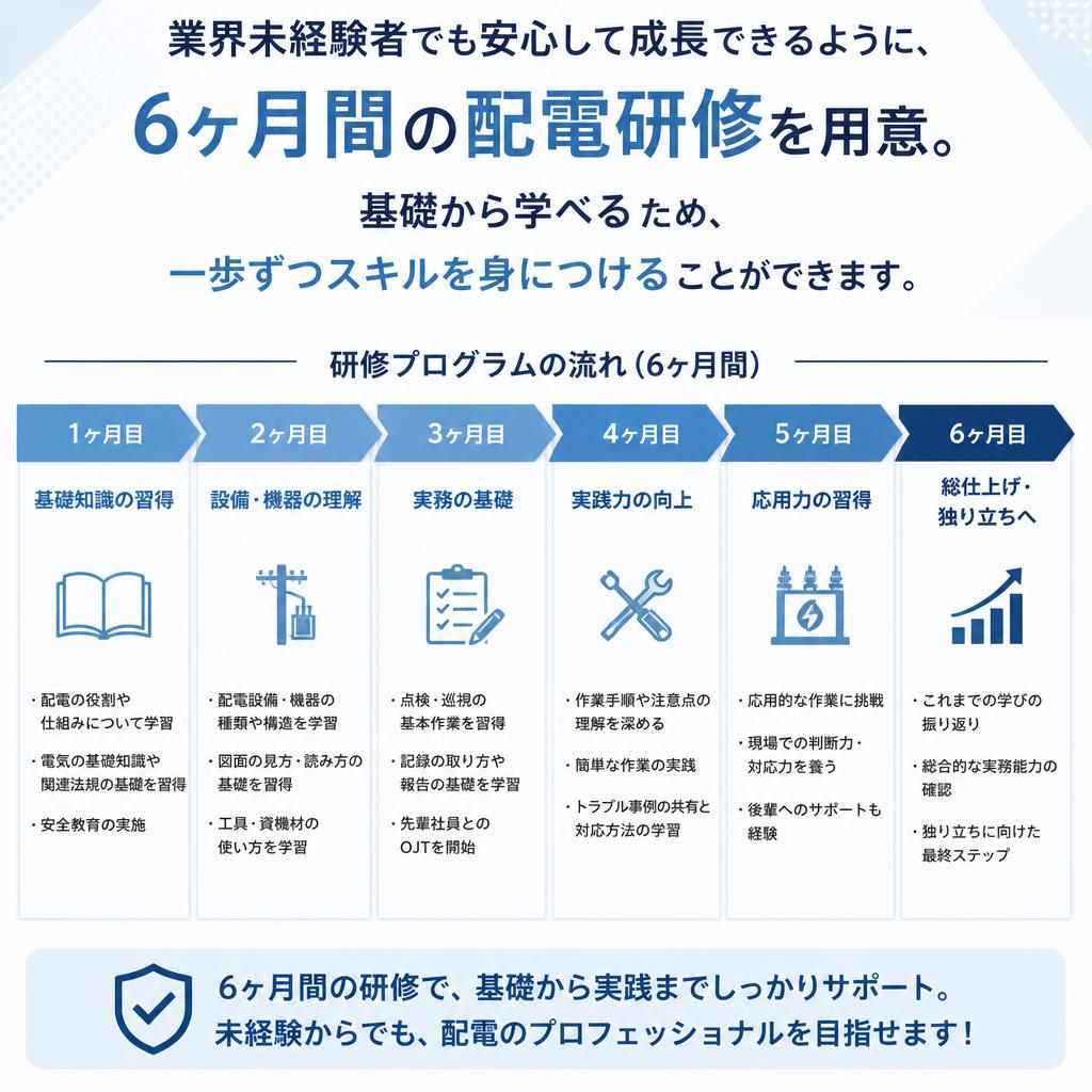充実の研修制度
