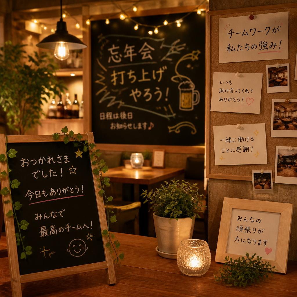 フレンドリーな職場環境