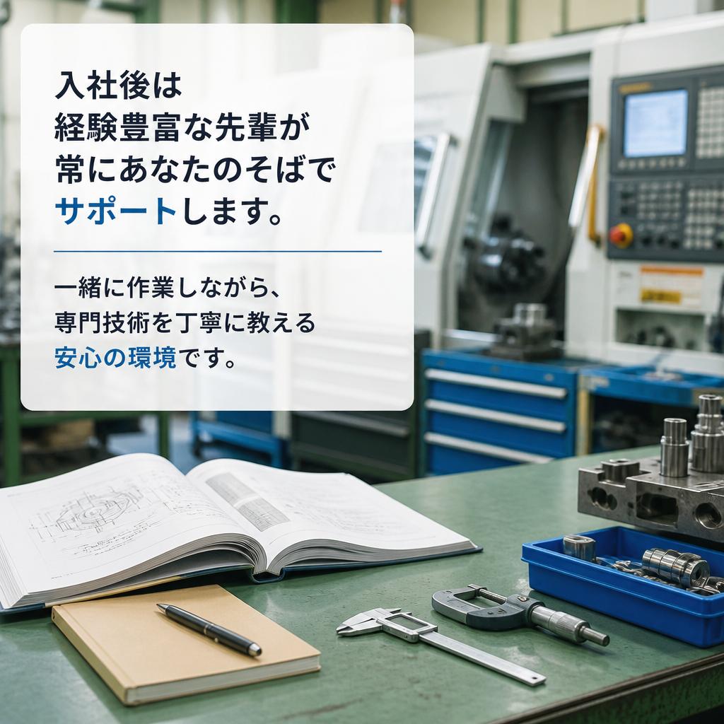 先輩スタッフの手厚いサポート