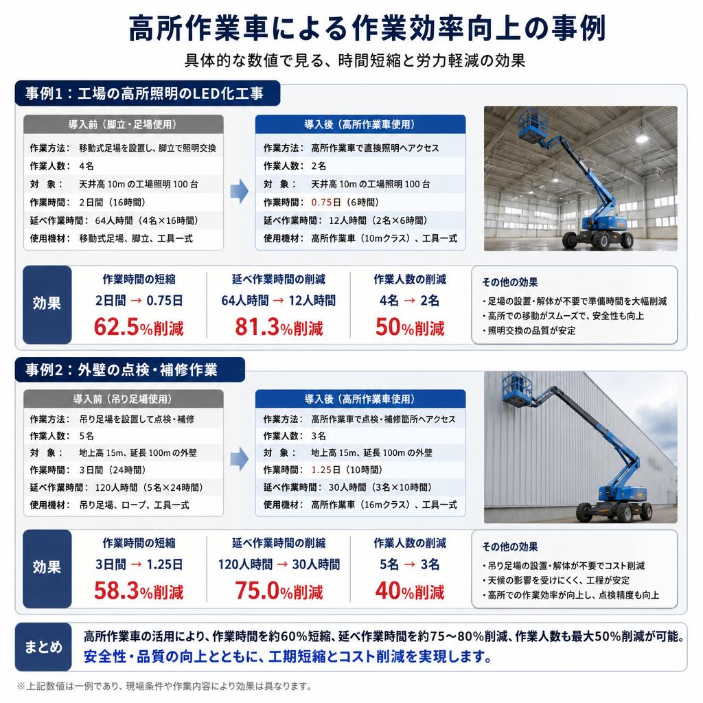 効率向上の具体例