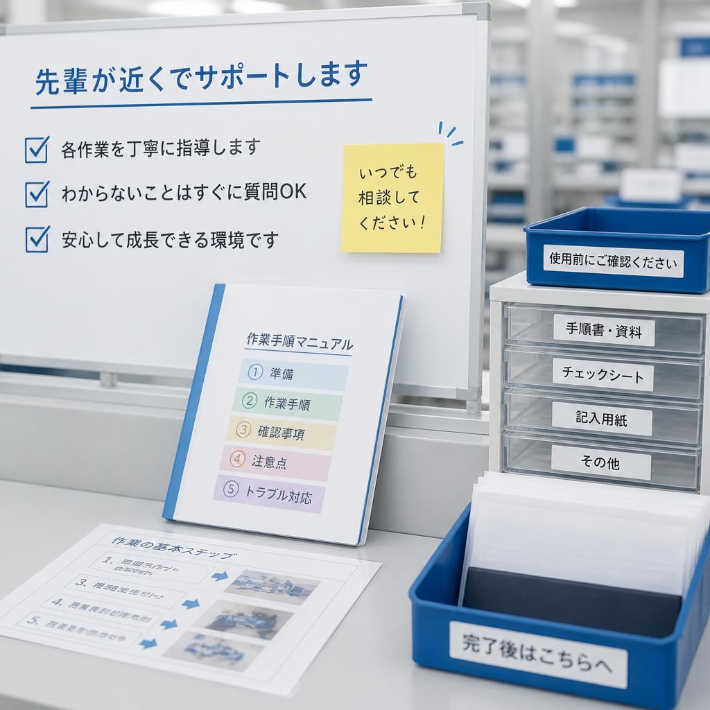 サポート体制が充実
