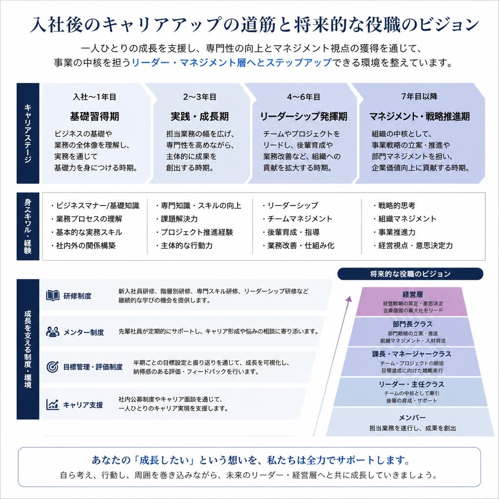 明るい未来をつくるキャリアパス