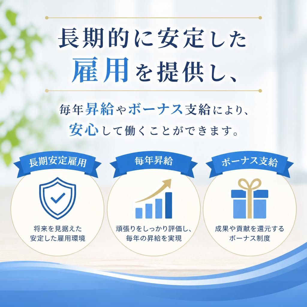 安心の正社員求人