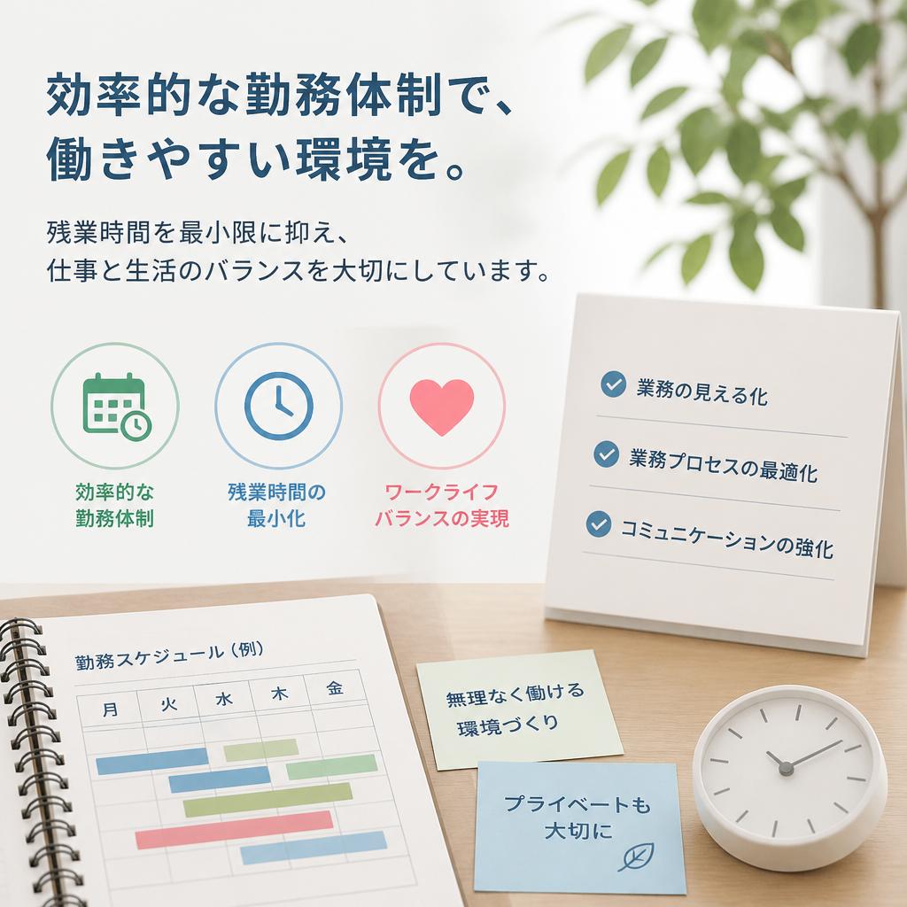 残業時間の管理