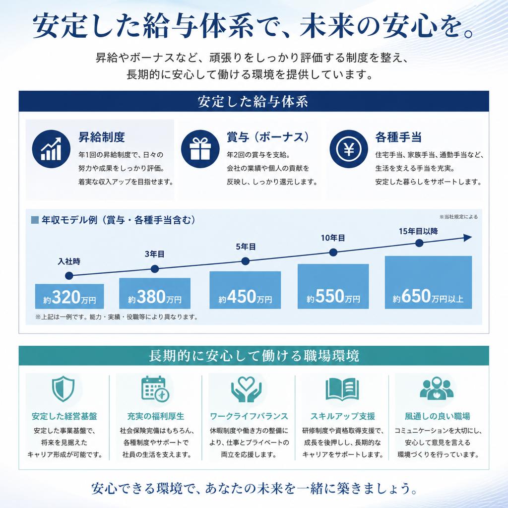 5. 正社員としての安定性