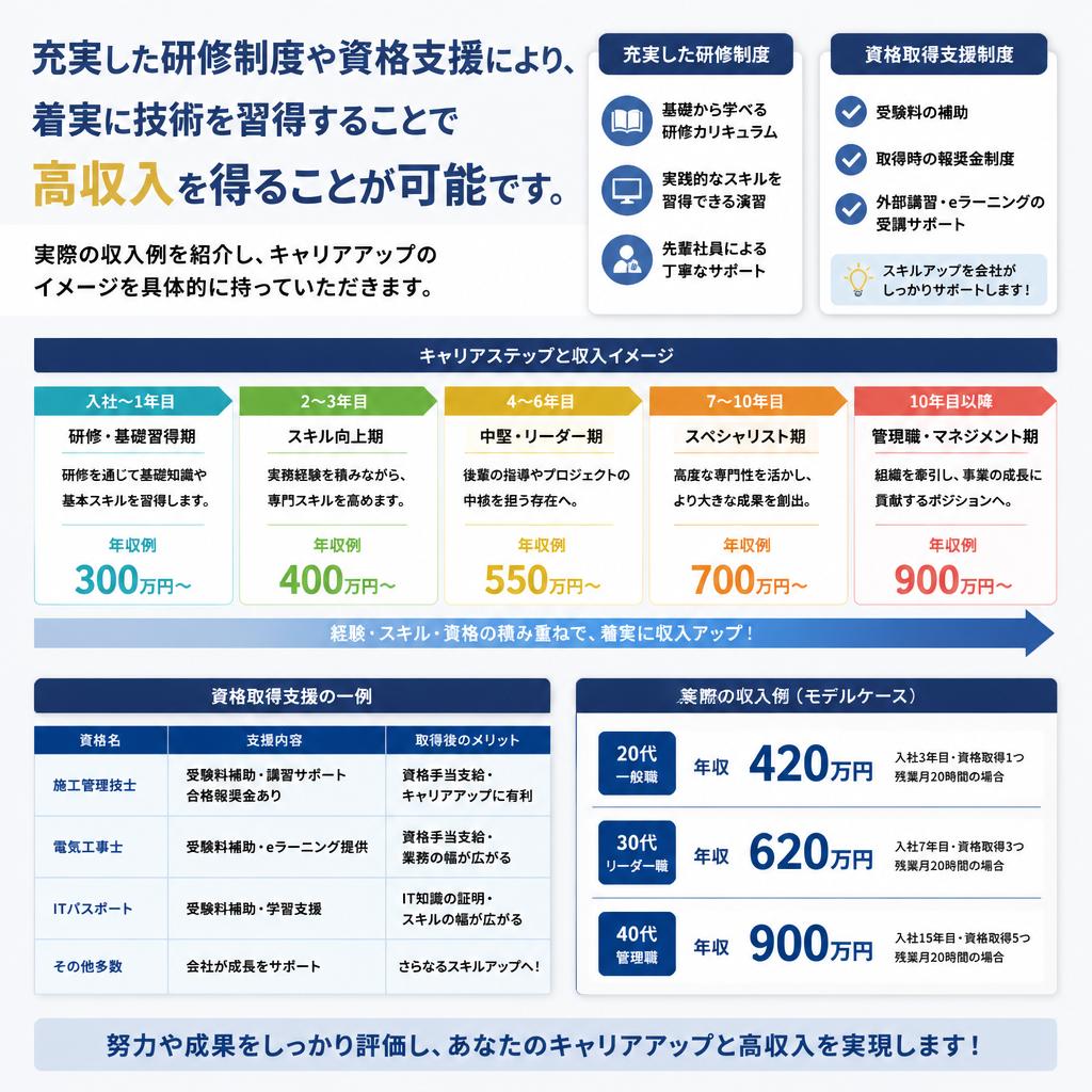 高収入が目指せる理由とは？