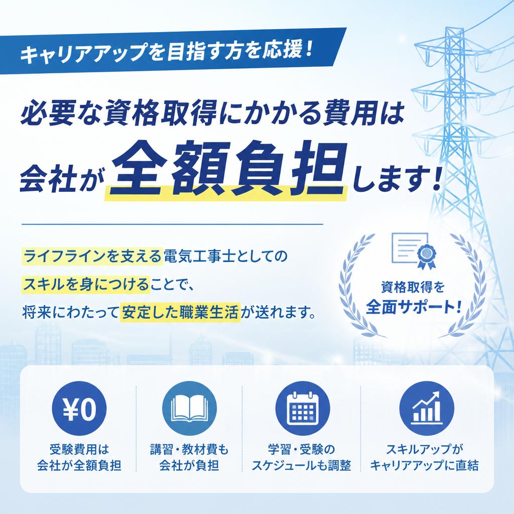専門資格の取得支援