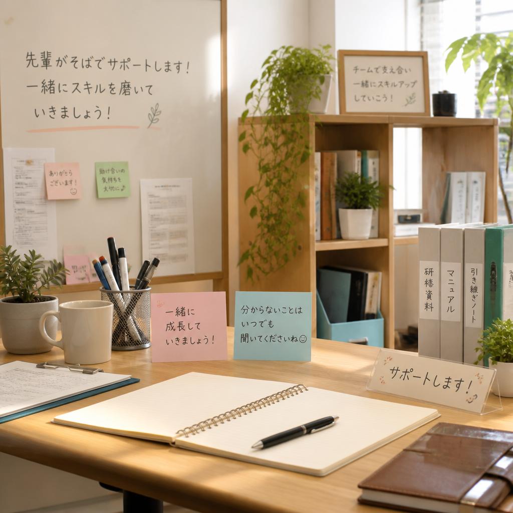 仲間と共に成長する職場