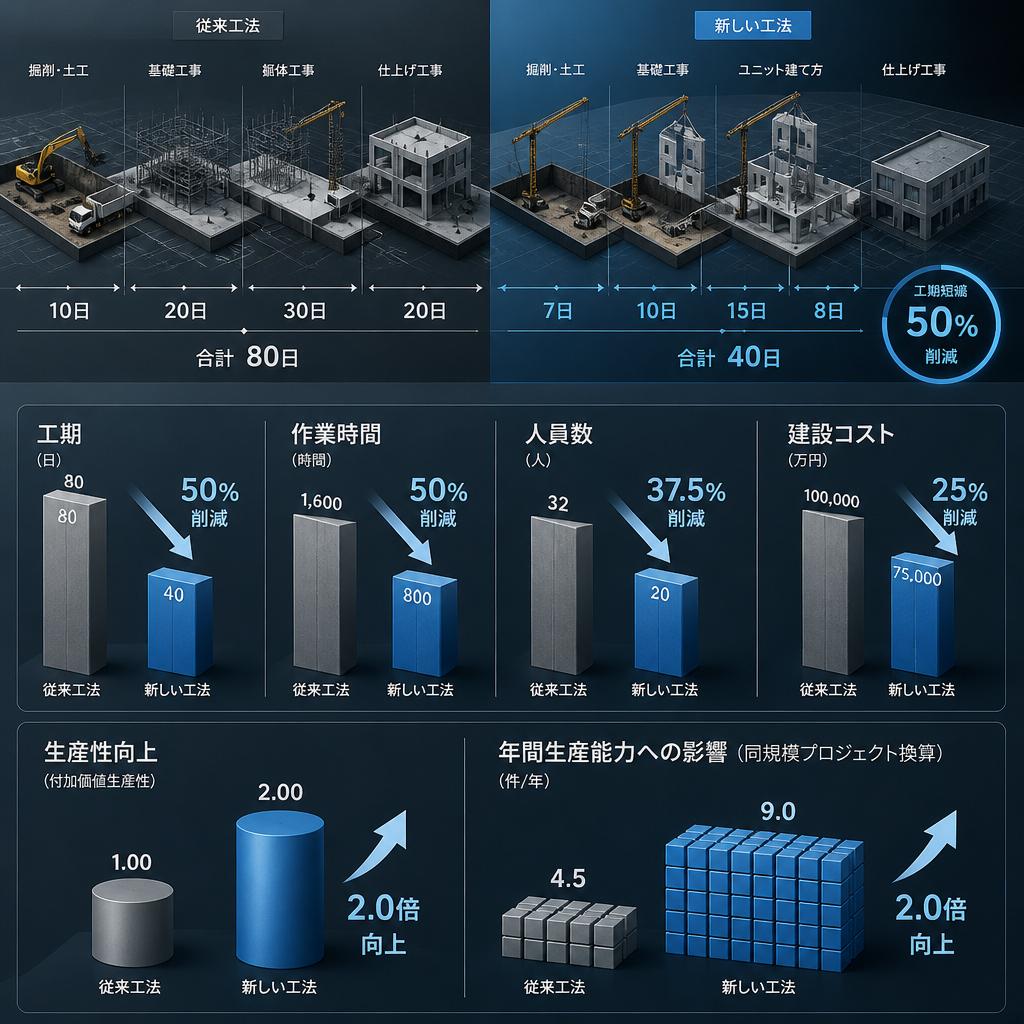効率的な作業の実現